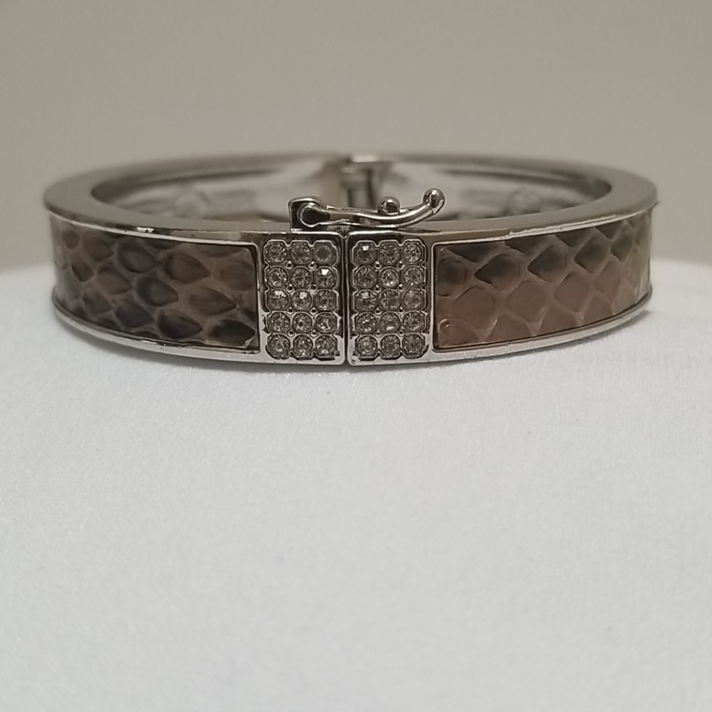Ann Taylor snakeskin cuff